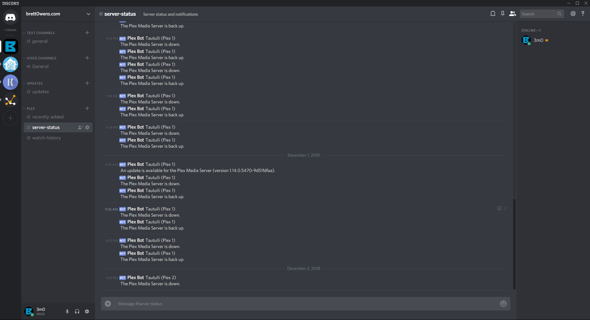 Discord Server 2 Notifications